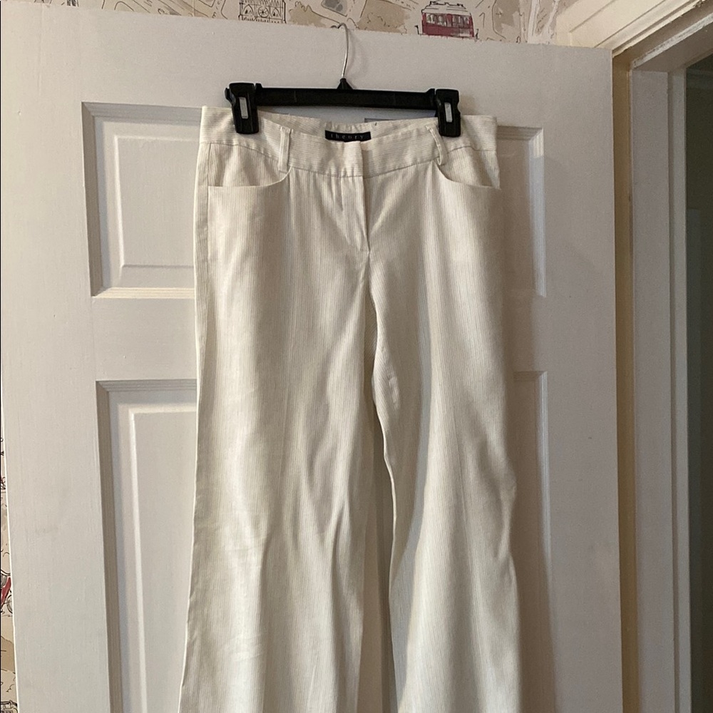 Theory Wide Leg Summer Pants. Sz. 2